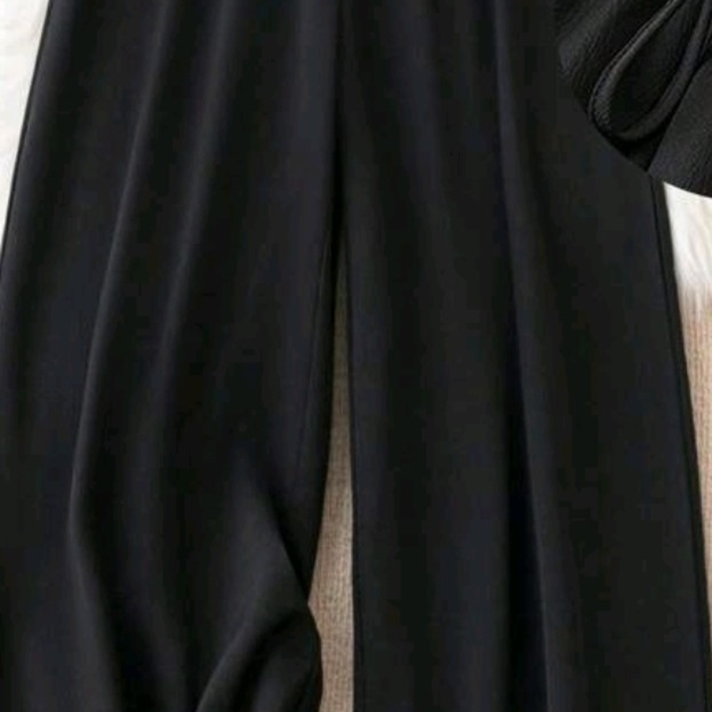 Elegant Black Women's Pants